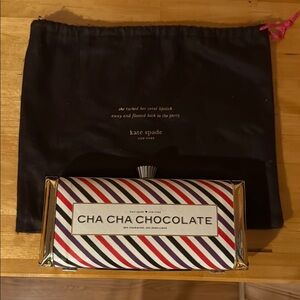 Kate Spade New York Clutch ‘ Cha  Cha Chocolate’ 4.3 in by 9.8 in